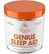 Genius Sleep AID – Smart Sleeping Pills & Adrenal Fatigue Supplement, Natural Stress, Anxiety & I...