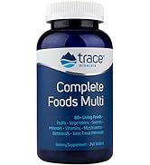 Trace Minerals Complete Foods Multi, Tablets, 240-Count, Multi Vitamin, Increased Energy, Overall...