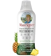 Liquid Multimineral Natural Sleep Aid by MaryRuth's, Sleep Drink with Vegan Vitamins, Magnesium, ...