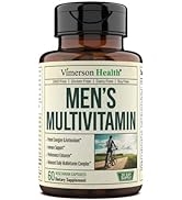 Men's Daily Multimineral Multivitamin Supplement - Vitamins A, C, E, D, B1, B2, B3, B5, B6, B12. ...