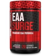EAA Surge Premium EAA Supplement - 9 Essential Amino Acids Intra Workout Powder w/L-Citrulline, T...