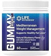 Life Extension Gummy Science Mediterranean Weight Management – Lose Belly Fat – Weight Loss Suppl...