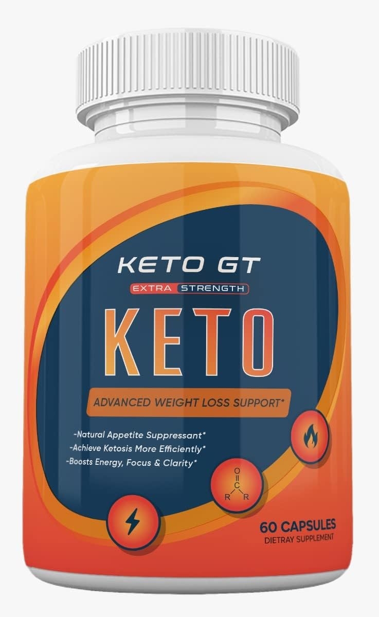 (Official) Keto GT Advanced Weight Loss Formula, Keto GT Pills - 60 Capsules