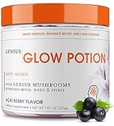 Genius Glow Potion, Anti-Aging Supplement, Acai Berry Powder - Beauty Supplements for Glowing Ski...