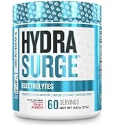 HYDRASURGE Electrolyte Powder - Hydration Supplement with Key Minerals, Himalayan Sea Salt, Cocon...