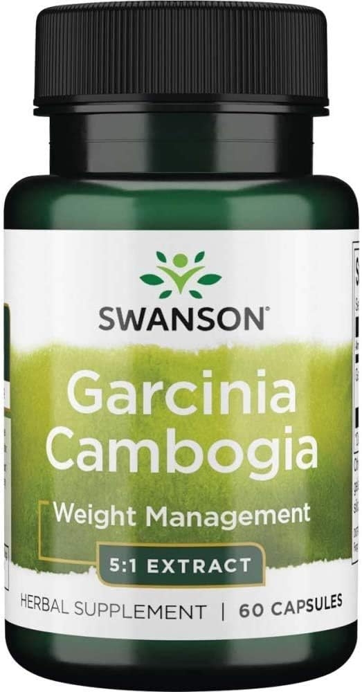 Swanson Garcinia Cambogia 5:1 Extract 80 Milligrams 60 Capsules