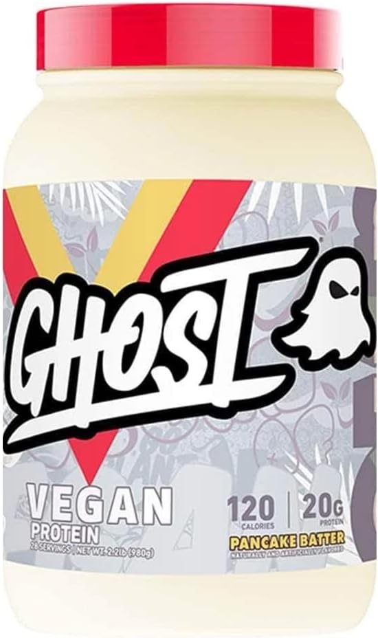 Ghost Vegan Protein Powder, Banana Pancake Batter, 2lb