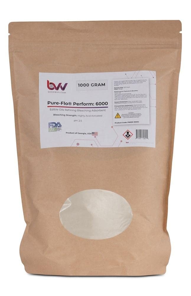 BVV Pure-Flo® Perform 6000 Highly Activated Bleaching & Decolorizing Bentonite for Edible Oils *FDA-GRAS-5KG
