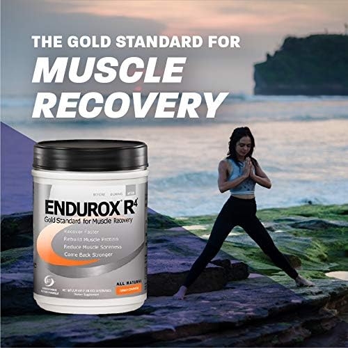 PacificHealth Endurox R4, All Natural Post Workout Recovery Drink Mix with Protein, Carbs, Electrolytes and Antioxidants for Superior Muscle Recovery, Net Wt. 4.56 lb., 28 serving (Chocolate)