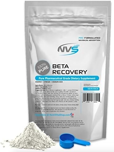 NVS Labs Beta Alanine Powder 100% Pure USP Grade (2.5 kilograms (5.5lbs))