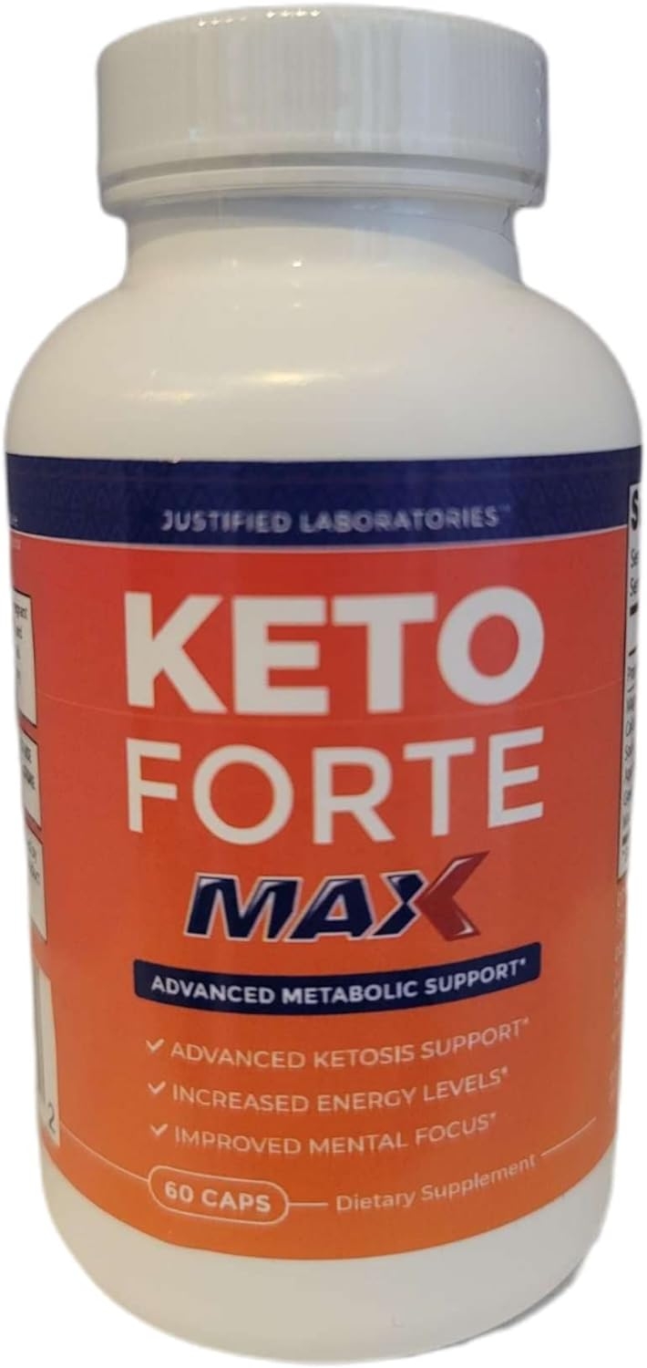 (5 Pack) Keto Forte Max 1200MG Pills Includes Apple Cider Vinegar goBHB Strong Exogenous Ketones Advanced Ketogenic Supplement Ketosis Support for Men Women 300 Capsules