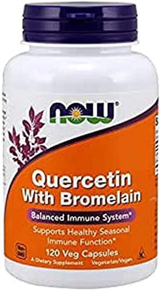 Now Foods Quercetin with Bromelain, 120 CT