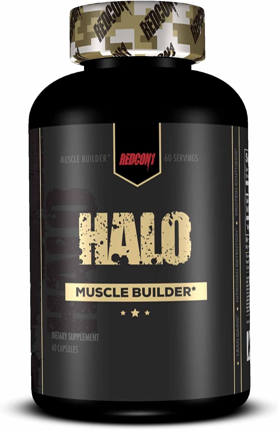 Redcon1 - Halo - 60 Servings, Muscle Builder, Increase Lean Gains and Muscle Mass, Increase Protein Synthesis