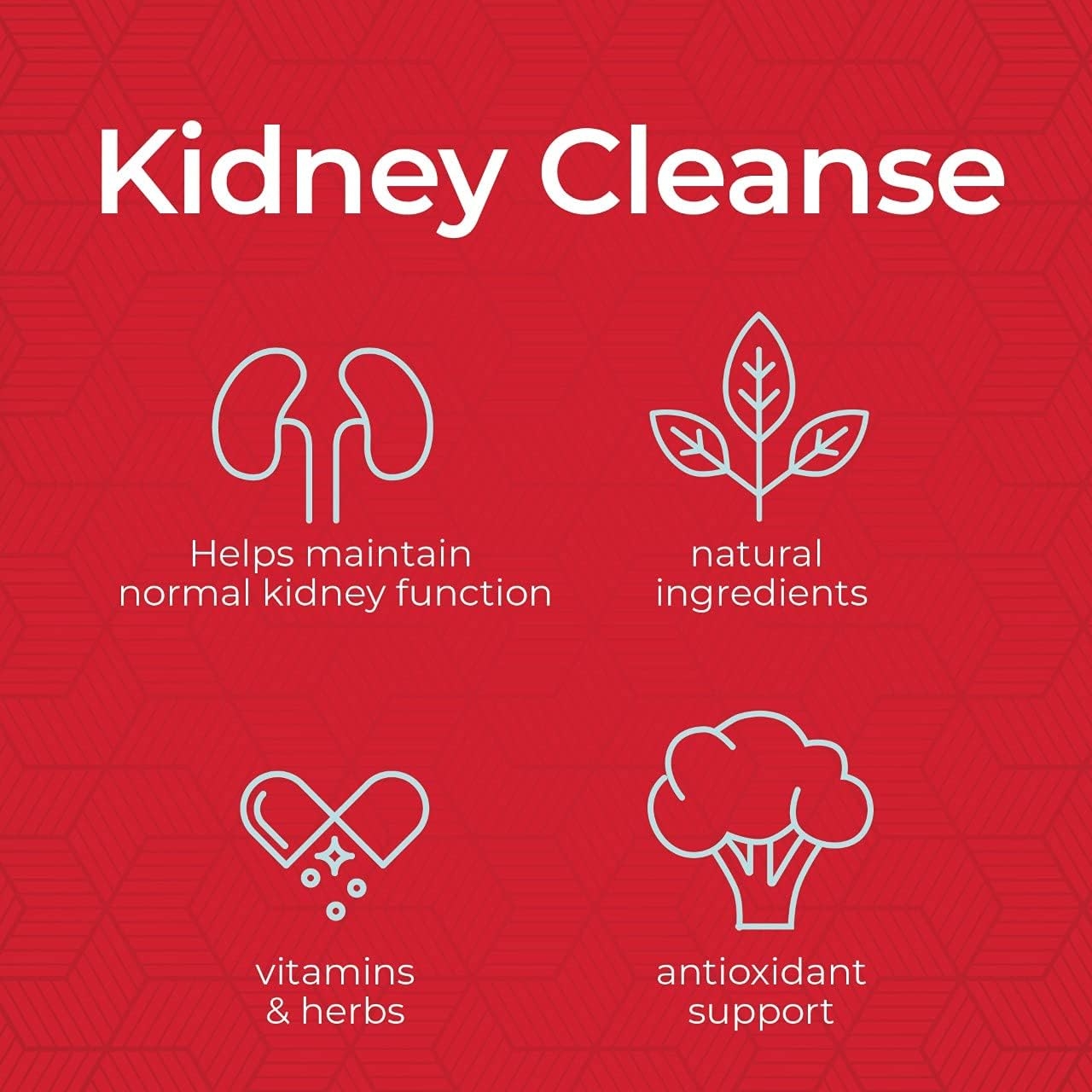 Kidney Cleanse, Health Plus Kidney Cleanse, 60 Capsules, 30 Servings