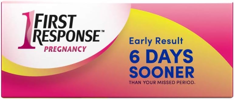 First Response Early Result Pregnancy Test, 2 Pack (Packaging & Test Design May Vary)