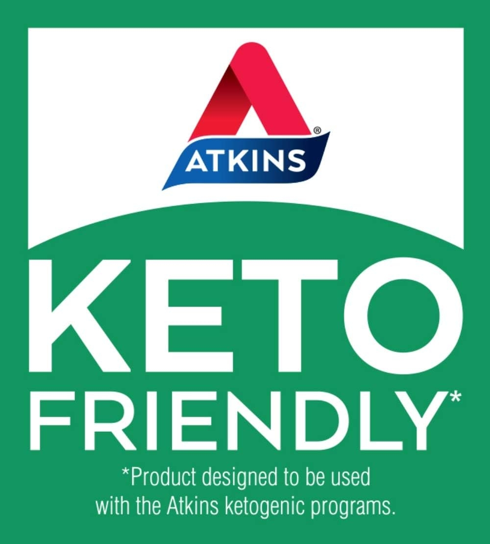 Atkins PLUS Protein-Packed Shake. Creamy Milk Chocolate with 30 Grams of High-Quality Protein. Keto-Friendly and Gluten Free. (12 Shakes)