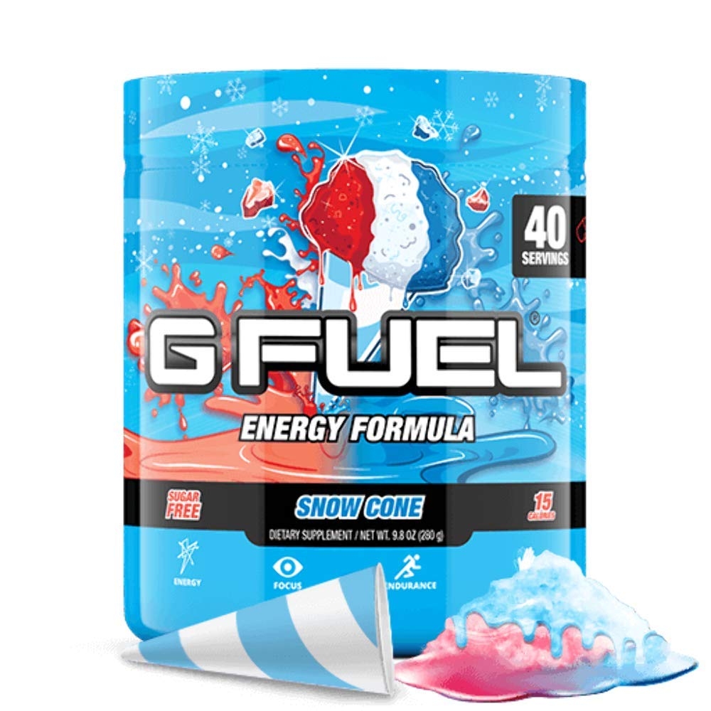 G Fuel Bubble Gum Flavored Game Changing Elite Energy Powder, Sharpens Mental Focus and Cognitive Function, Zero Sugar, Supports Immunity and Enhances Mood 9.8 oz (40 Servings)