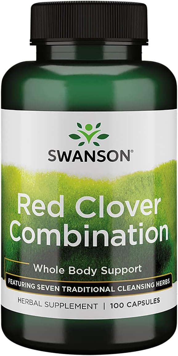 Swanson Red Clover Combination 100 Capsules