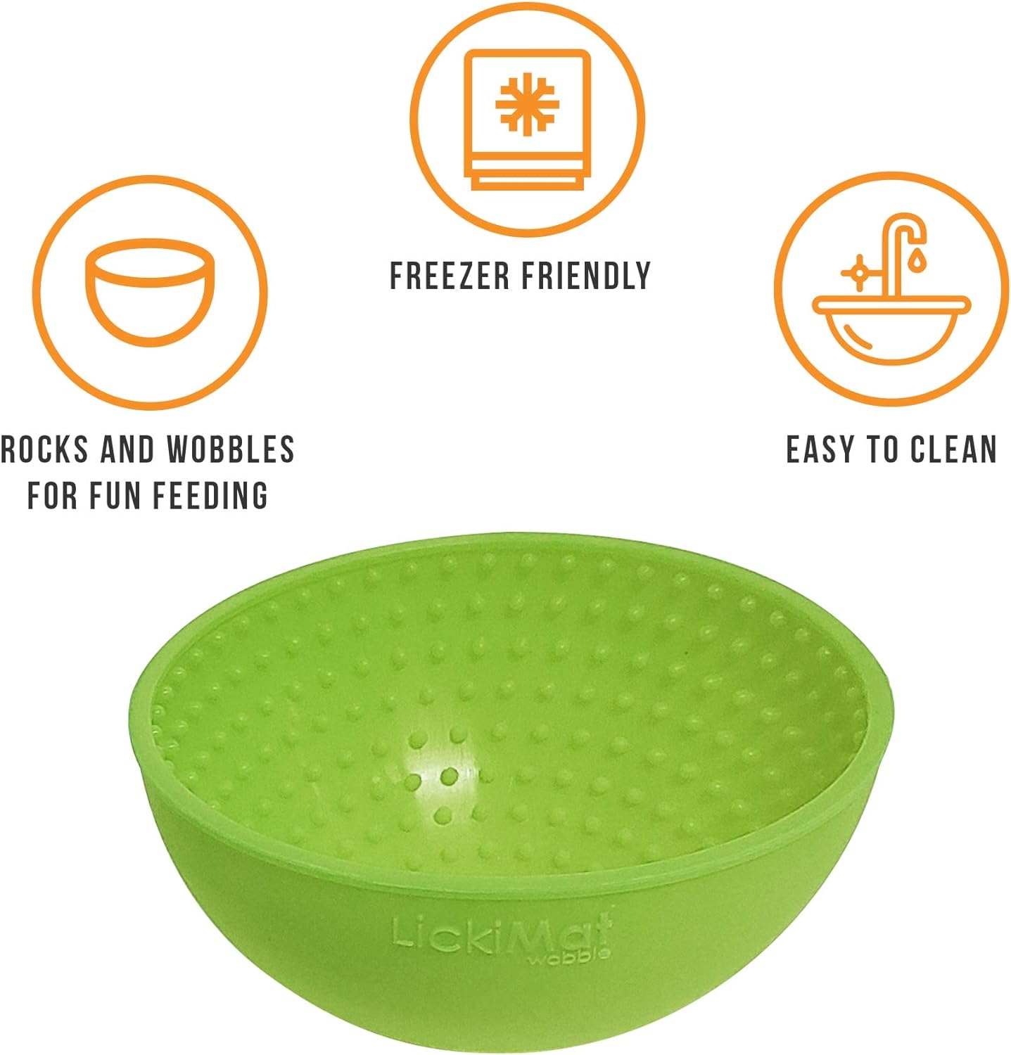 Hyper Pet LickiMat Wobble (Boredom Buster, Slow Feeder & Anxiety Relief (Dog Bowl & cat Bowl-Great for Dog Food, Dog Treats,cat Food)[Great Alternative to Slow Feeder Dog Bowls-Snuffle Mat]