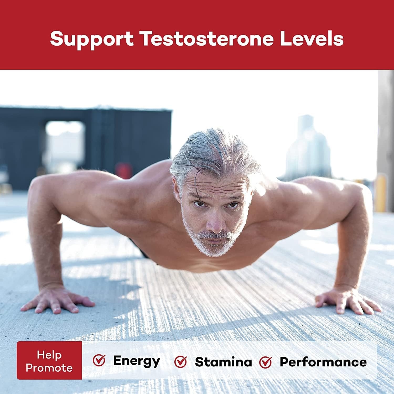 REX MD Testosterone Support Supplement for Men | Formulated to Help Support Energy, Stamina, Performance | Natural Ingredients Including Fenugreek Help Support Body's Testosterone Levels, 3 Pack!