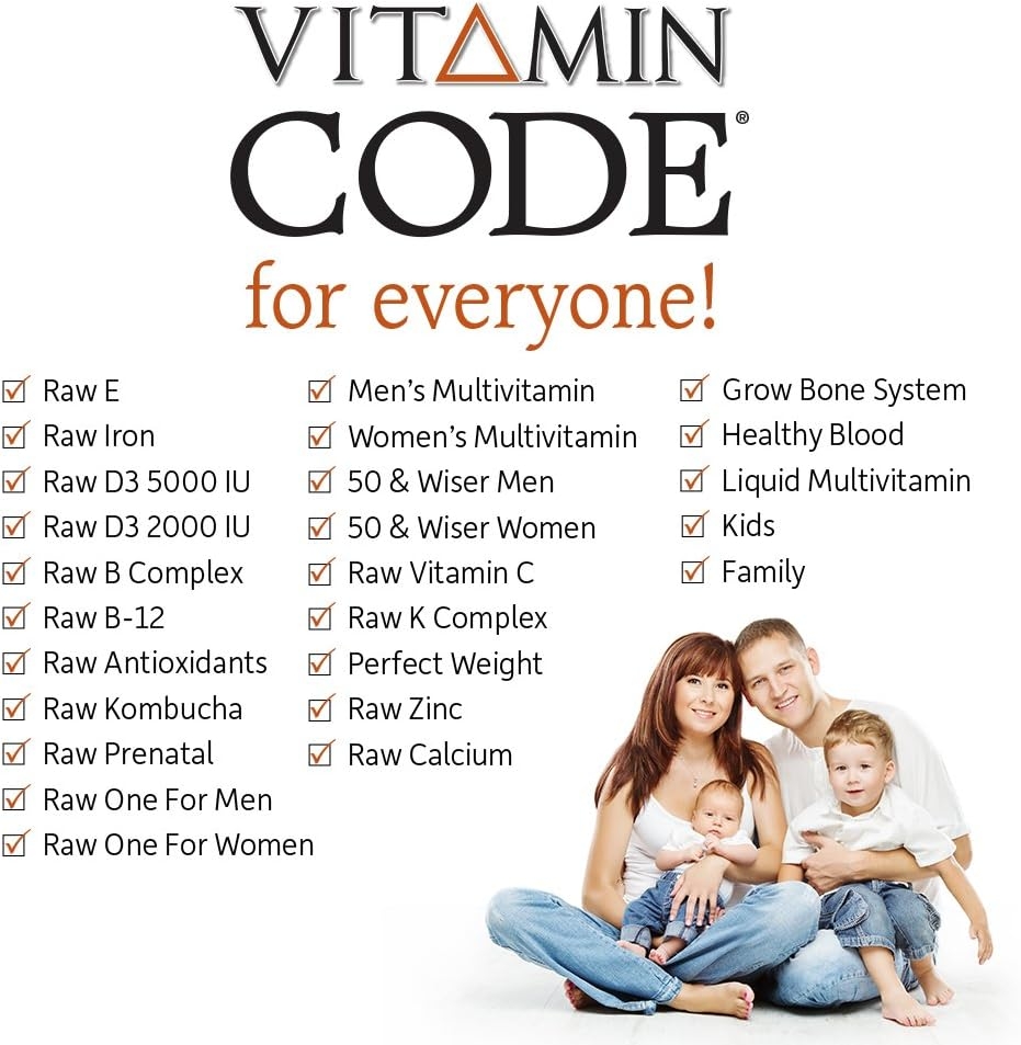 Garden of Life Vitamin Code Raw Iron Supplement - 30 Vegan Capsules, 22mg Once Daily Iron, Vitamins C, B12, Folate, Fruit, Veggies & Probiotics, Iron Supplements for Women, Energy & Anemia Support