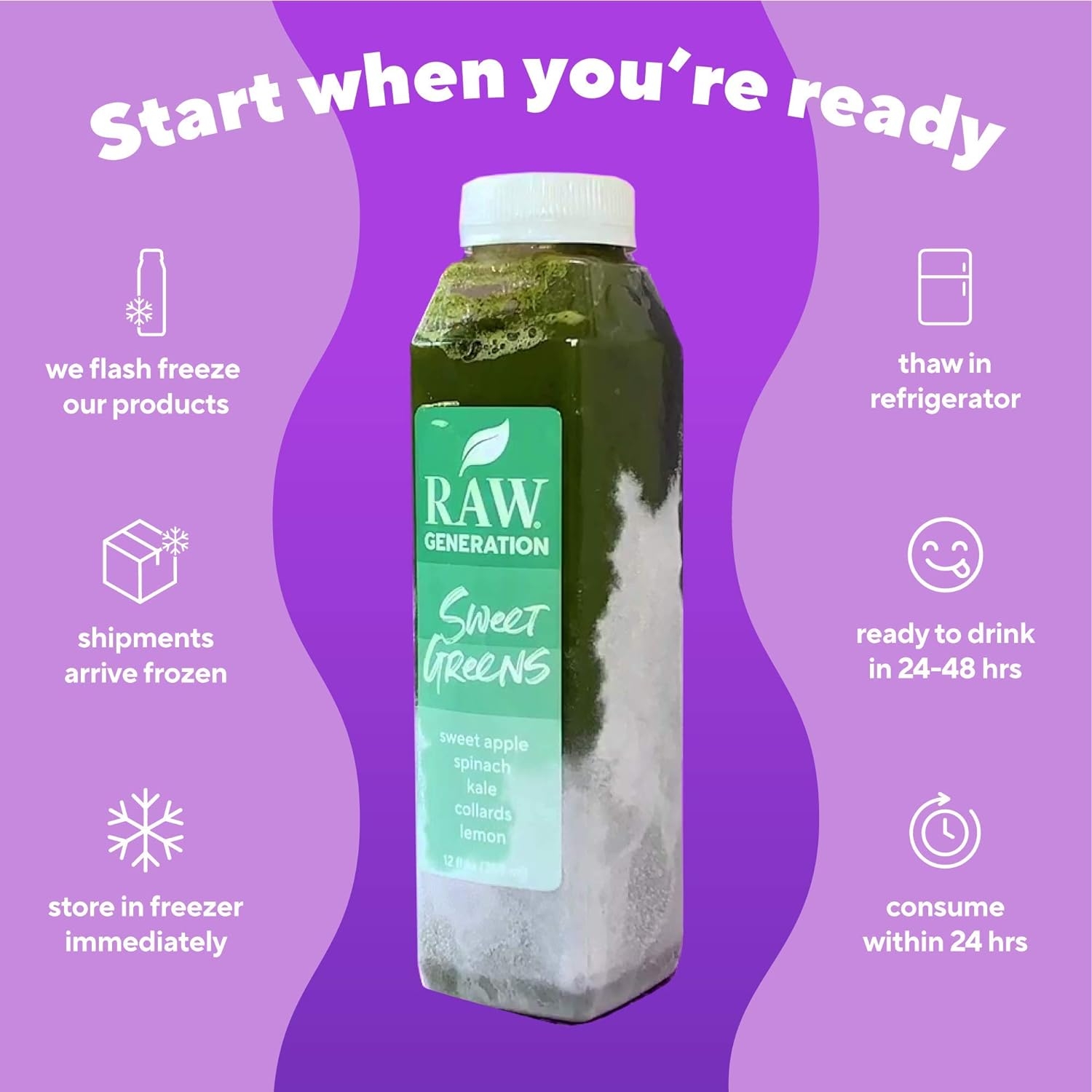 3-Day Skinny Cleanse by Raw Generation® - Best Juice Cleanse to Look and Feel Lighter Quickly/Healthiest Way to Cleanse Your System/Jumpstart a Healthier Diet