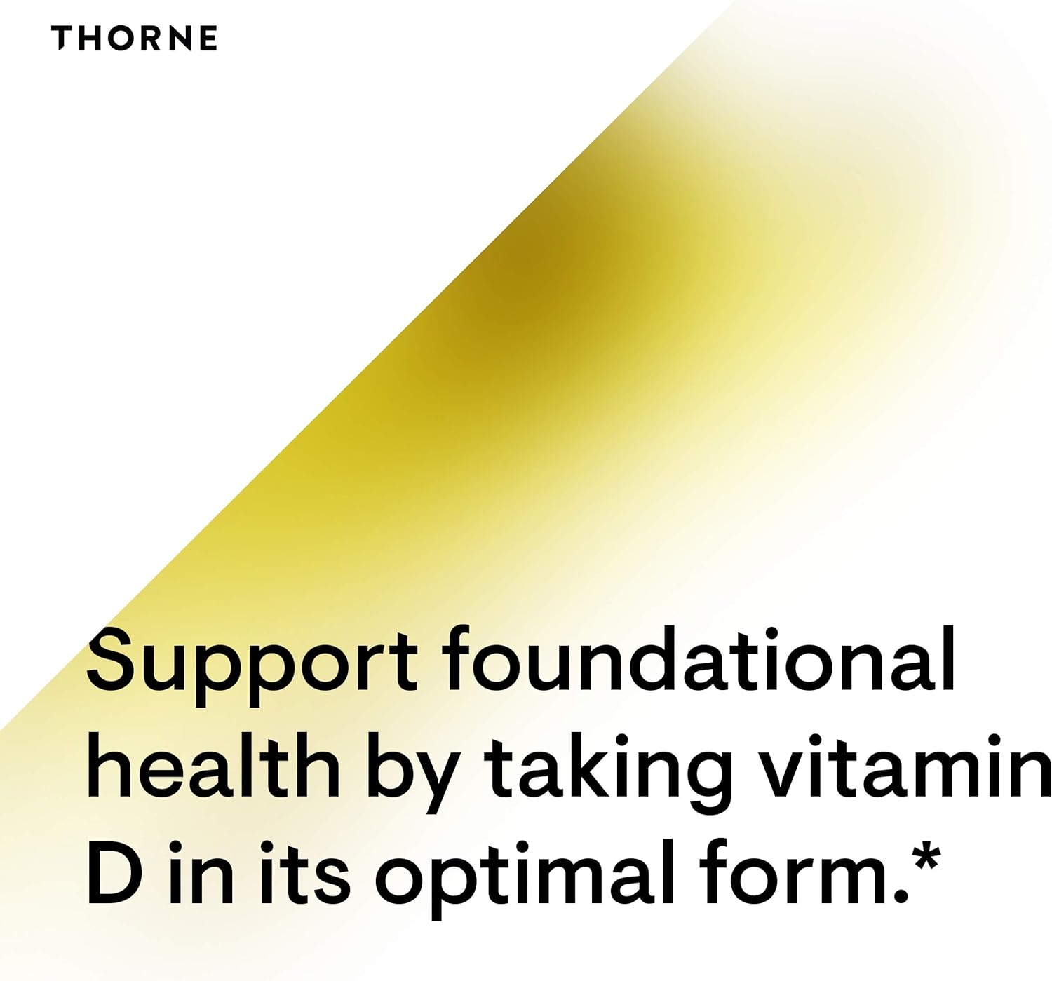 Thorne Research - Vitamin D-5000 - Vitamin D3 Supplement (5,000 IU) for Healthy Bones and Muscles - 60 Capsules