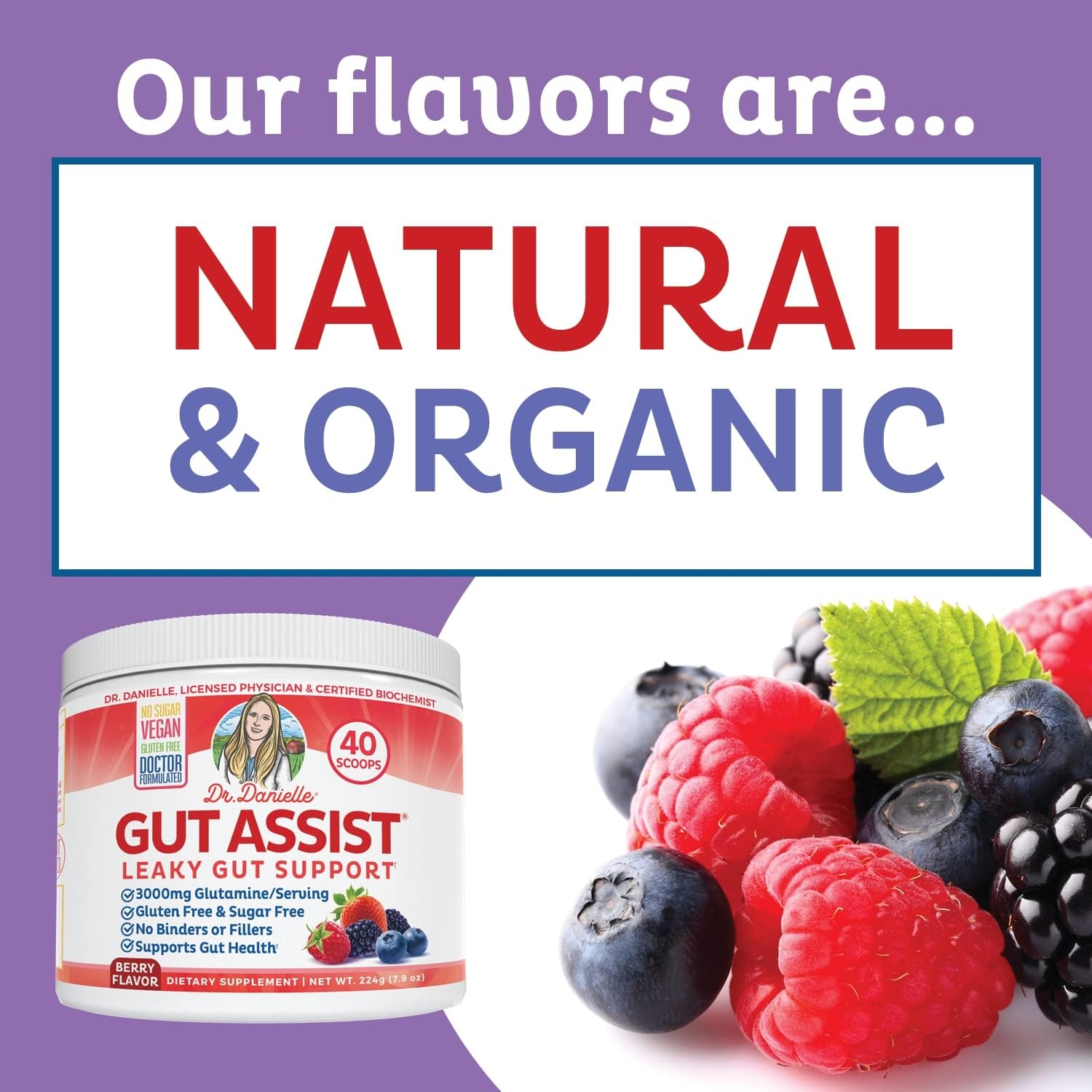 Gut Assist Digestive Enzymes Supplement to Aid in Breaking Down Proteins, Fats, and Carbohydrates for Digestion, Vegetarian Formula for Better Digestion & Lactose Absorption with Amylase & Protease