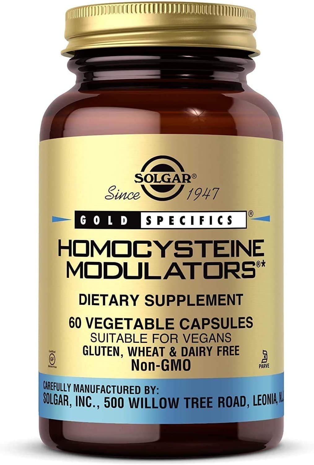 Solgar – Homocysteine Modulators, 60 Vegetable Capsules