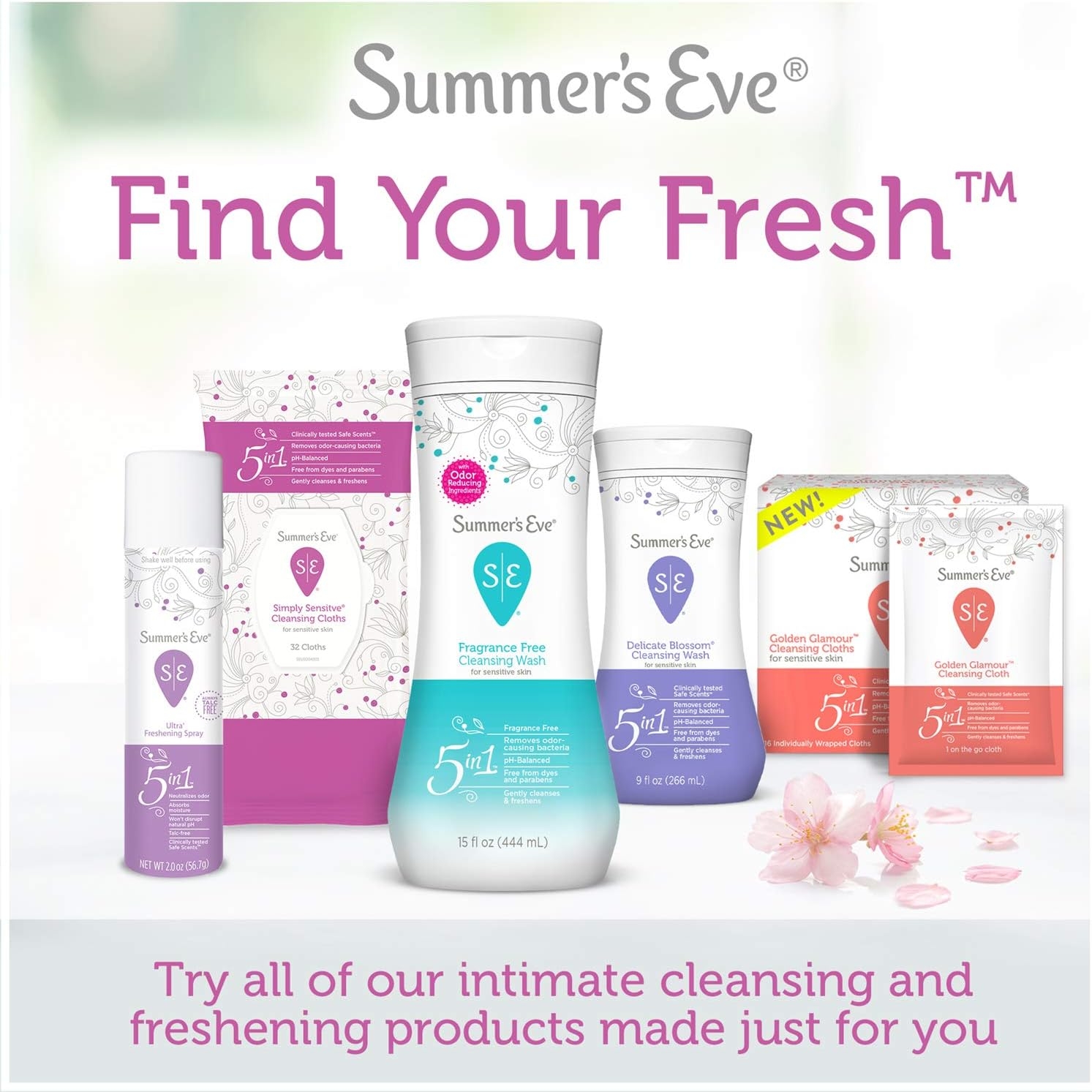 Summer's Eve Cleansing Wipes, Fragrance Free, 16 Count