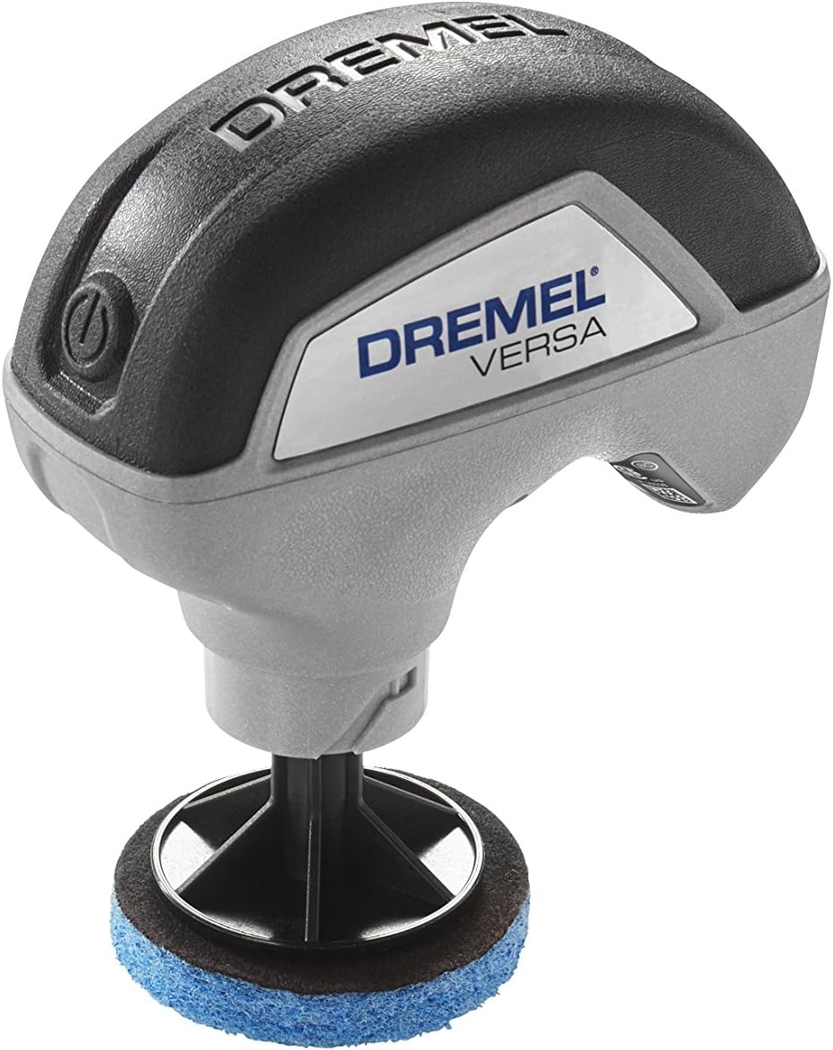 Dremel PC10-01 Versa Cleaning Tool- Grout Brush- Bathroom Shower Scrub- Kitchen and Bathtub Cleaner- Power Scrubber for Tile, Pans, Stoves, Tubs, Sinks Auto, and Grills-