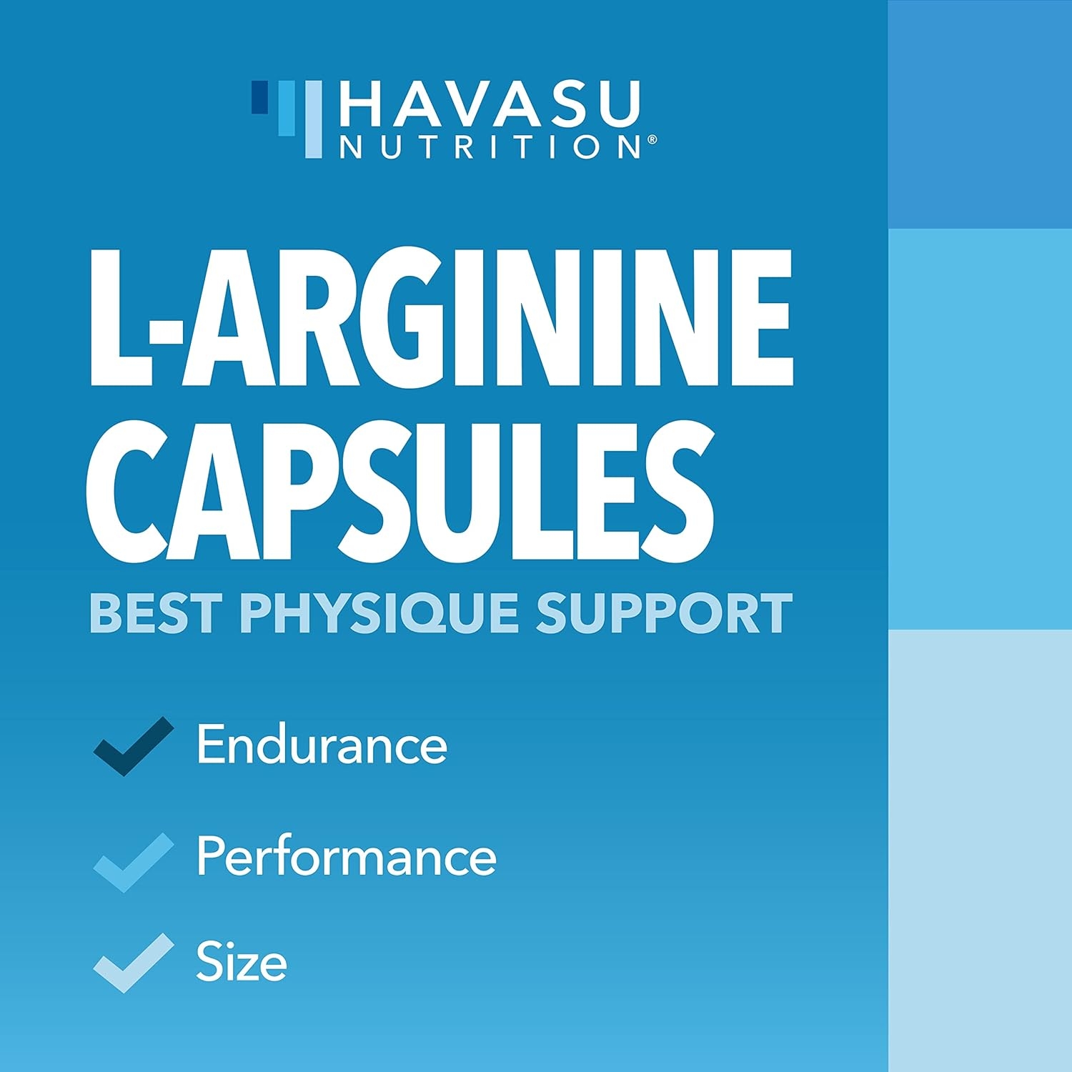 Havasu Nutrition L Arginine Male Enhancing Supplement from Nitric Oxide, 60 Caps