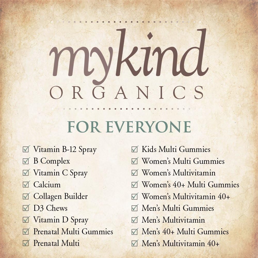 Garden of Life mykind Organics Whole Food Multivitamin for Men 40+, 60 Tablets, Vegan Mens Multi for Health, Well-being Certified Organic Whole Food Vitamins, Minerals for Men Over 40, Mens Vitamins
