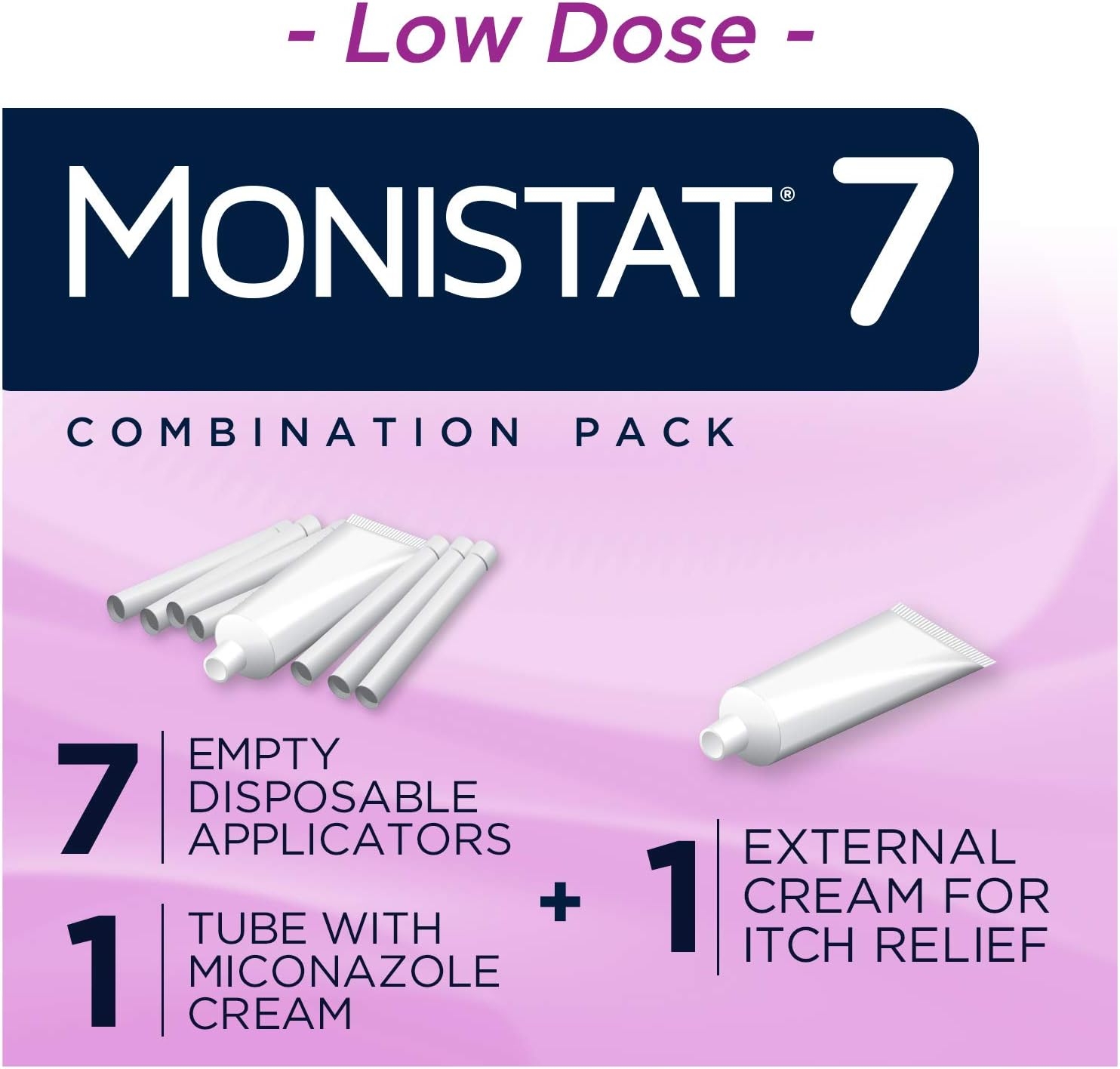 Monistat 7-Day Yeast Infection Treatment | Cream + External Itch Relief Cream