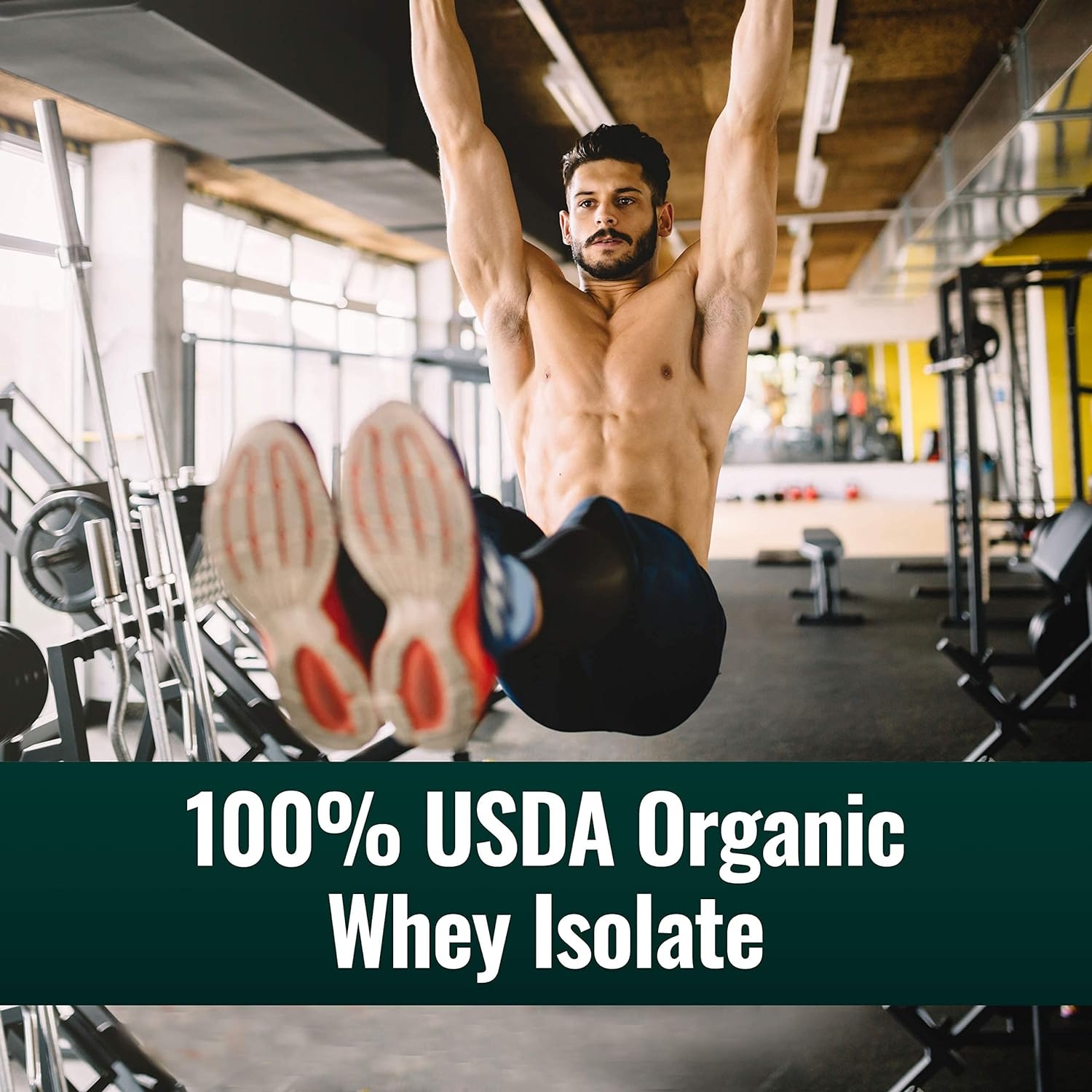 100% Organic Whey Isolate Protein Powder - USDA Organic Certified and Grass Fed – Low Carb, Lab Tested, Delicious Milk Chocolate Flavor *Made and Sourced in The U.S.A.* by Natural Force, 13.8 Ounce