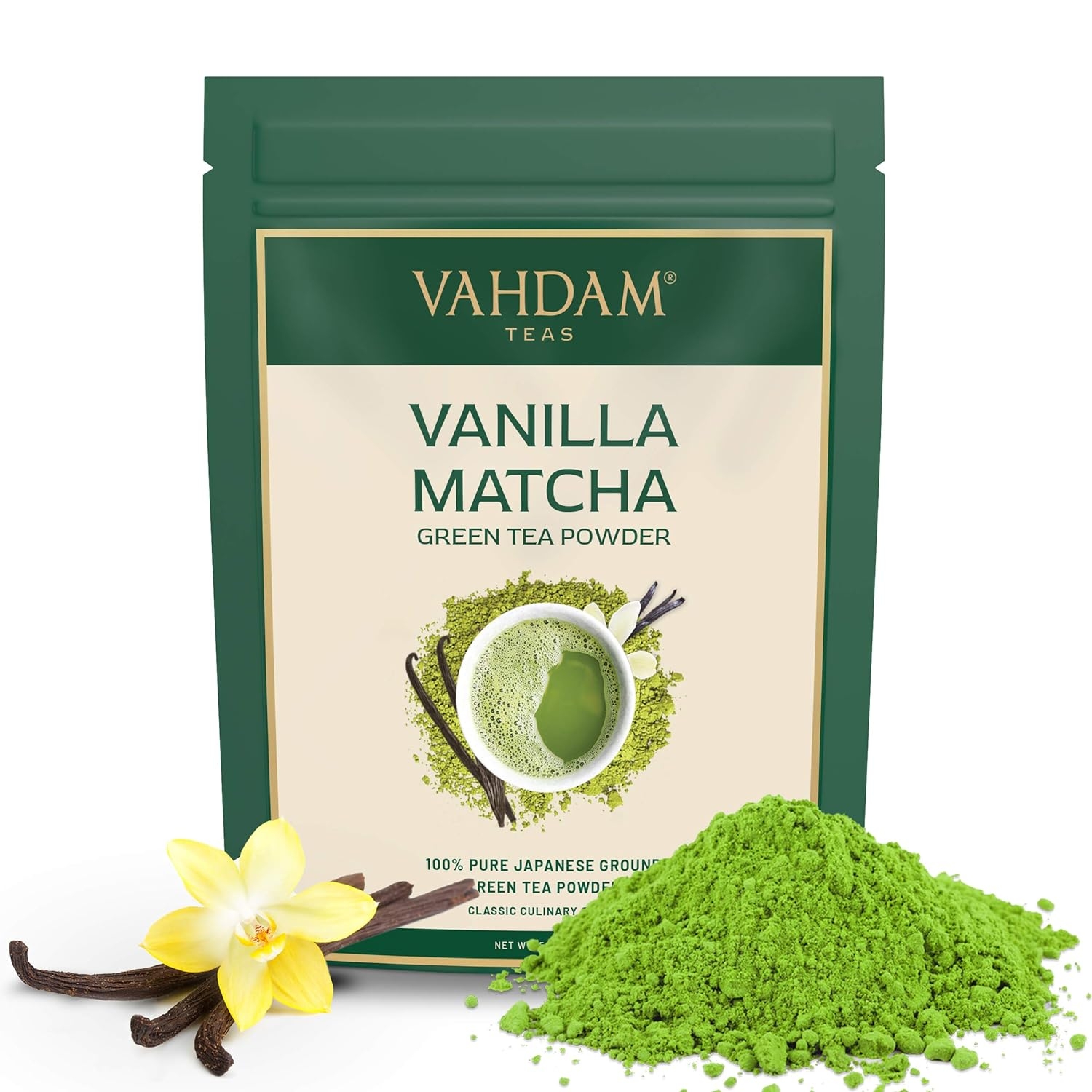Vanilla Matcha Green Tea
