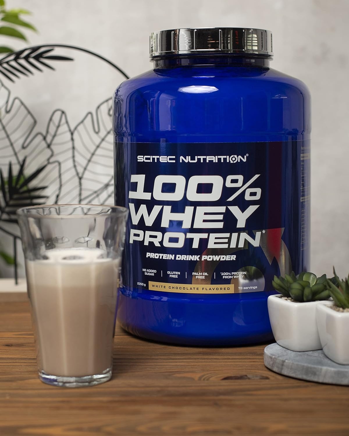 Scitec Nutrition 100% Whey Protein Shake - 2350g, Chocolate Mint