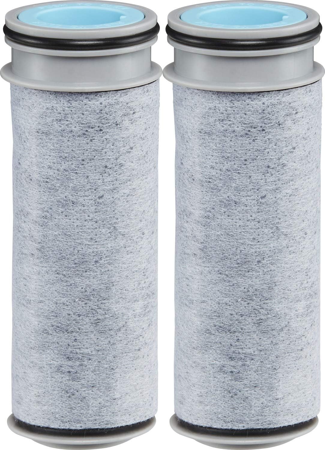 Brita Replacement Pour Through Filters, 2 Count (Pack of 1), Gray