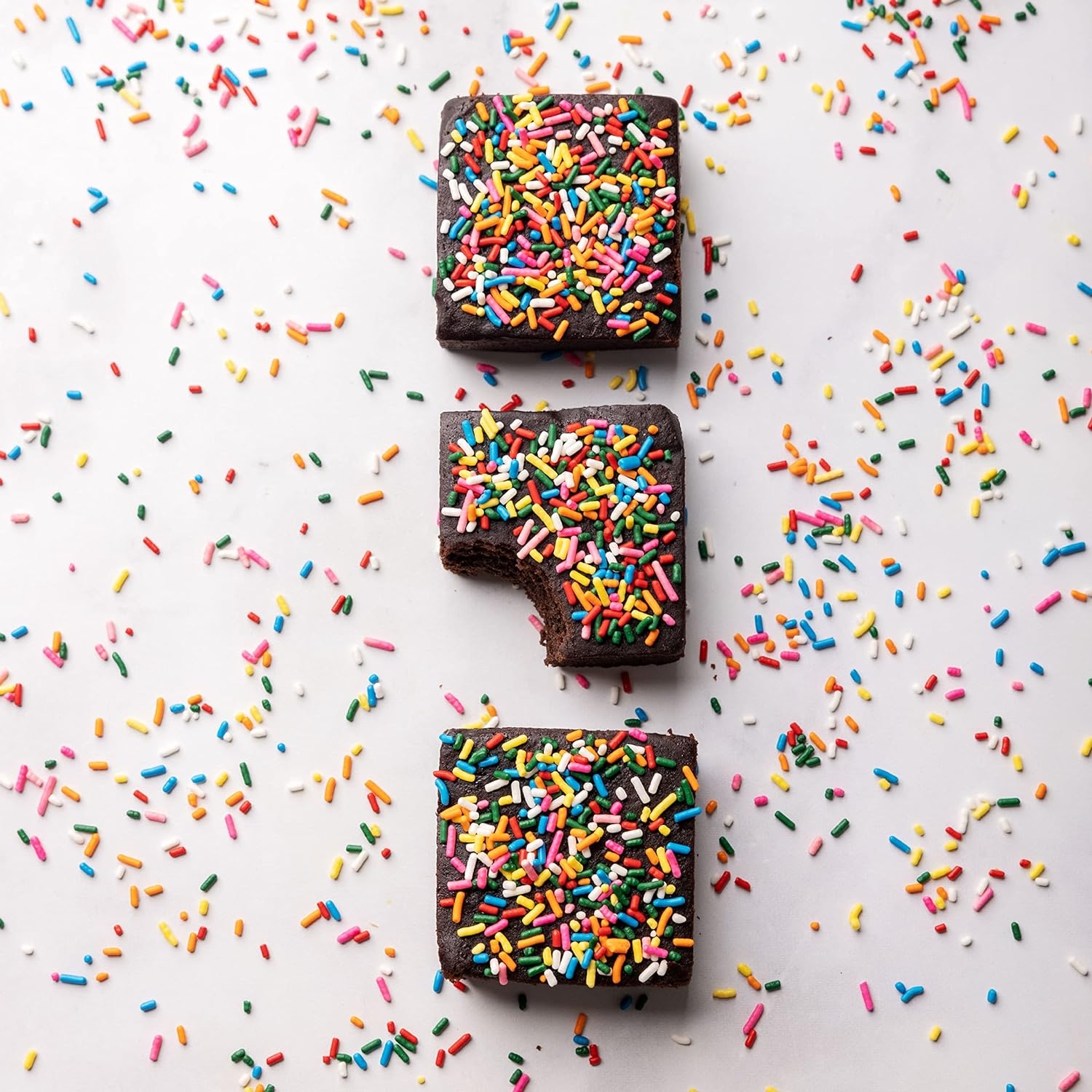 Eat Me Guilt Free Protein Brownie – Low Carb, Low Sugar, Keto-Friendly Brownies – 12 Count, Galaxy Chocolate Brownie